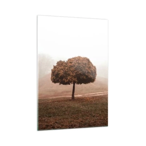 Tablou pe sticlă - După o vară aglomerată - 70x100 cm