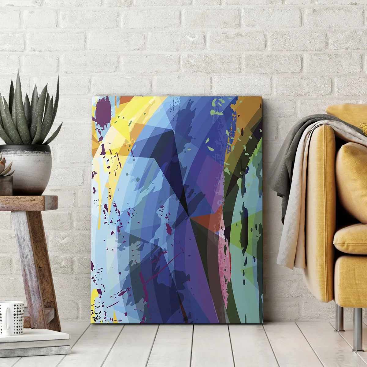 Tablou pe pânză - Amețeli colorate - 50x70 cm