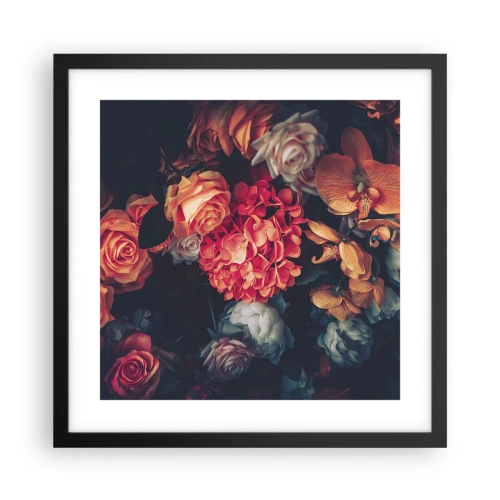 Poster în ramă neagră - Ca la maeștri olandezi - 40x40 cm