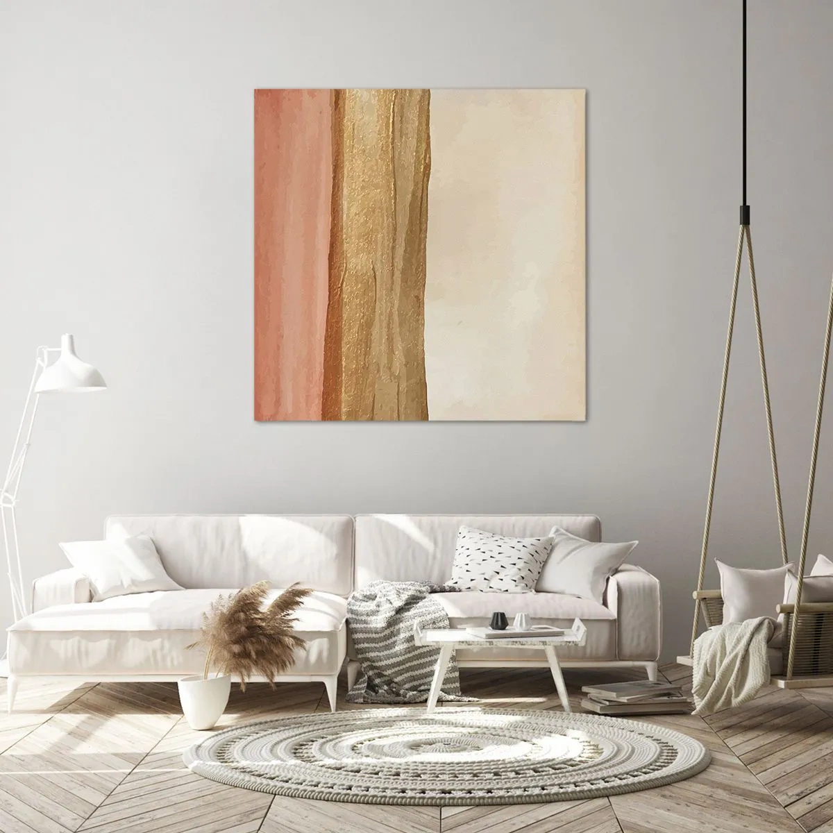 Tablou pe pânză - Compoziție verticală - 70x70 cm