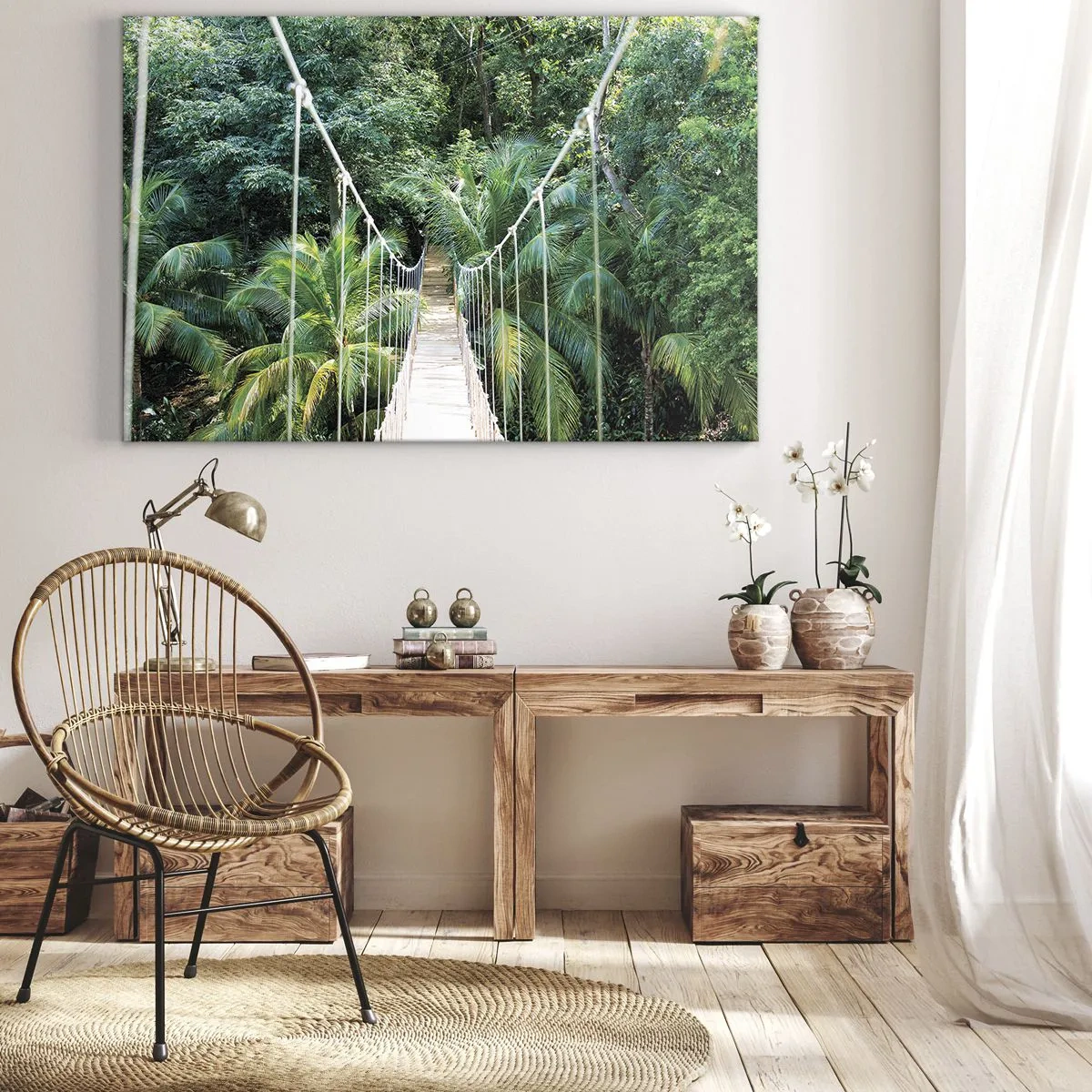 Tablou pe pânză - Welcome to the jungle! - 70x50 cm