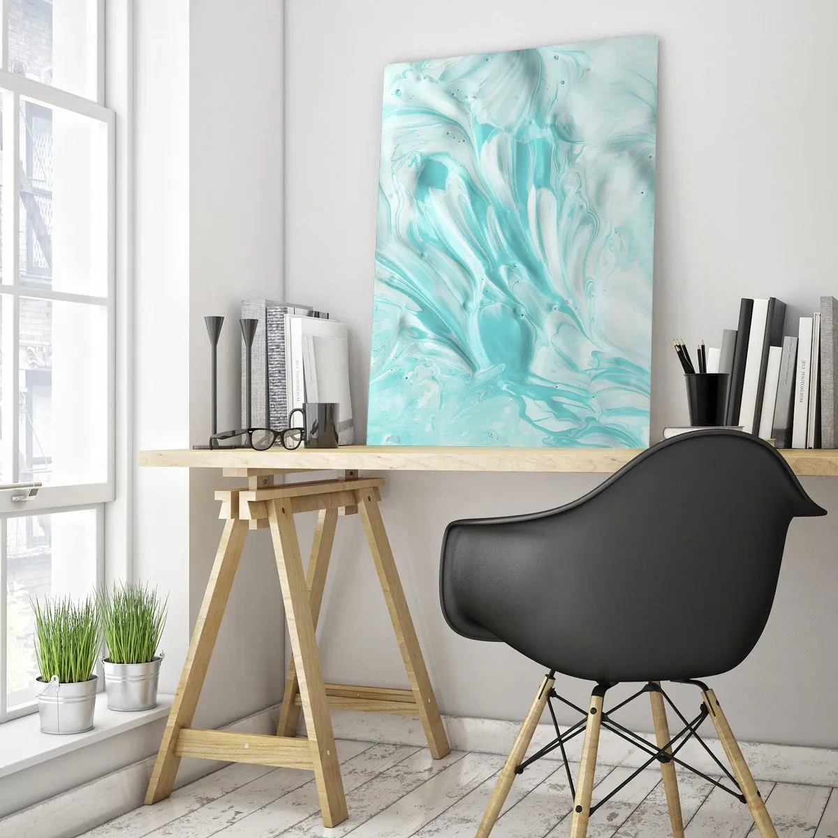 Tablou pe sticlă - Împreună pentru totdeauna - 50x70 cm