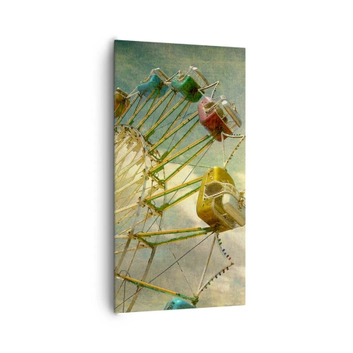 Tablou pe pânză - Hai la distracție… - 65x120 cm