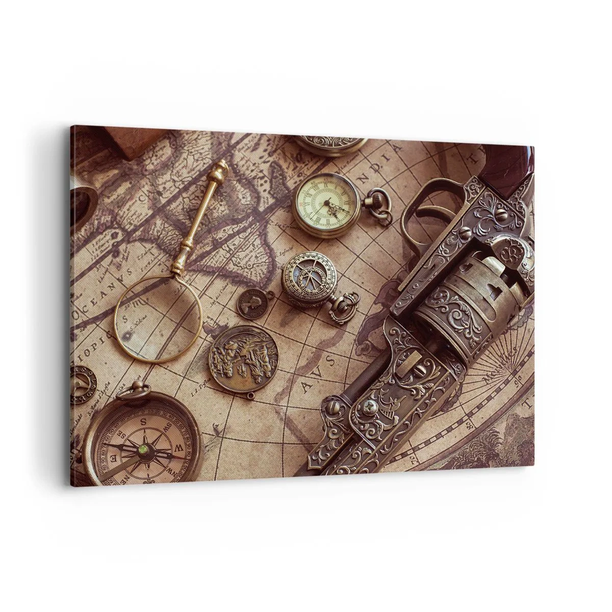 Tablou pe pânză - Sugestii de aventură - 100x70 cm