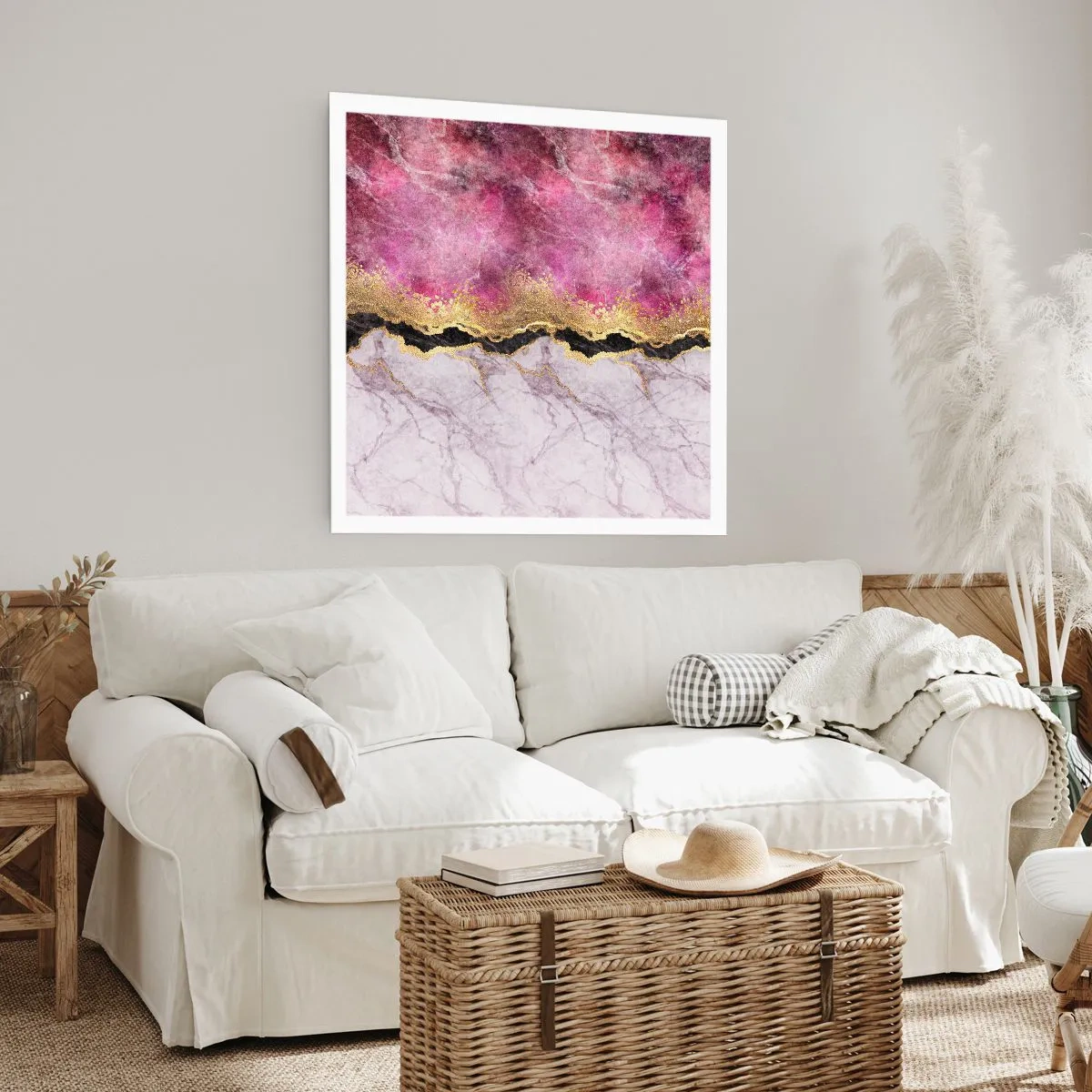 Poster - La graniță - 30x30 cm