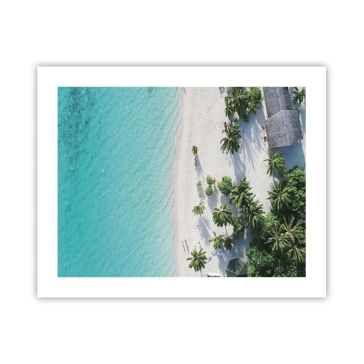 Poster - Vacanță în paradis - 50x40 cm