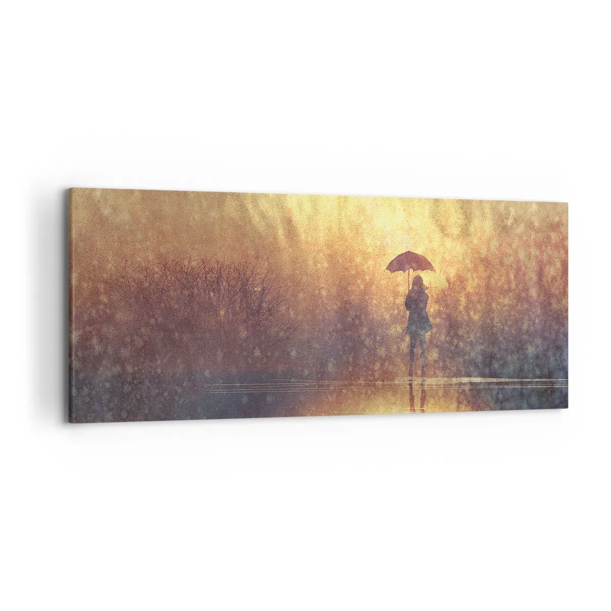 Tablou pe pânză - Simt că cineva se uită la mine - 120x50 cm