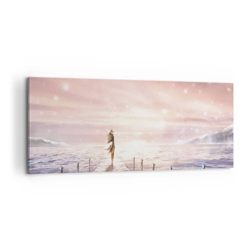 Tablou pe pânză - În lumina unui vis - 100x40 cm