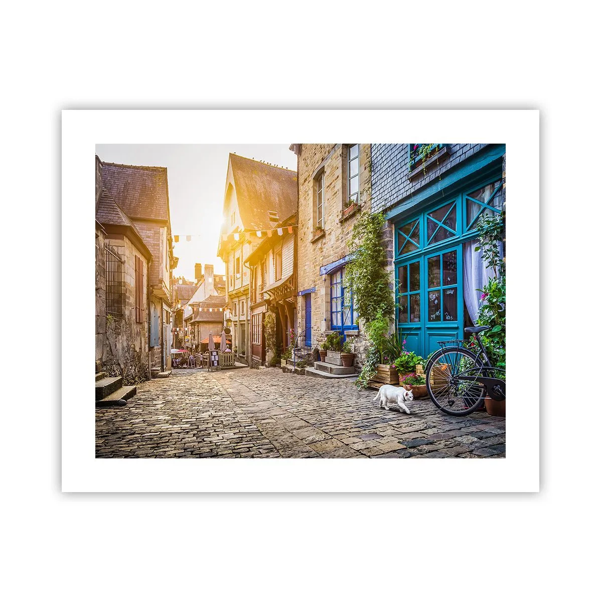 Poster - Fantoma albă a orașului - 50x40 cm