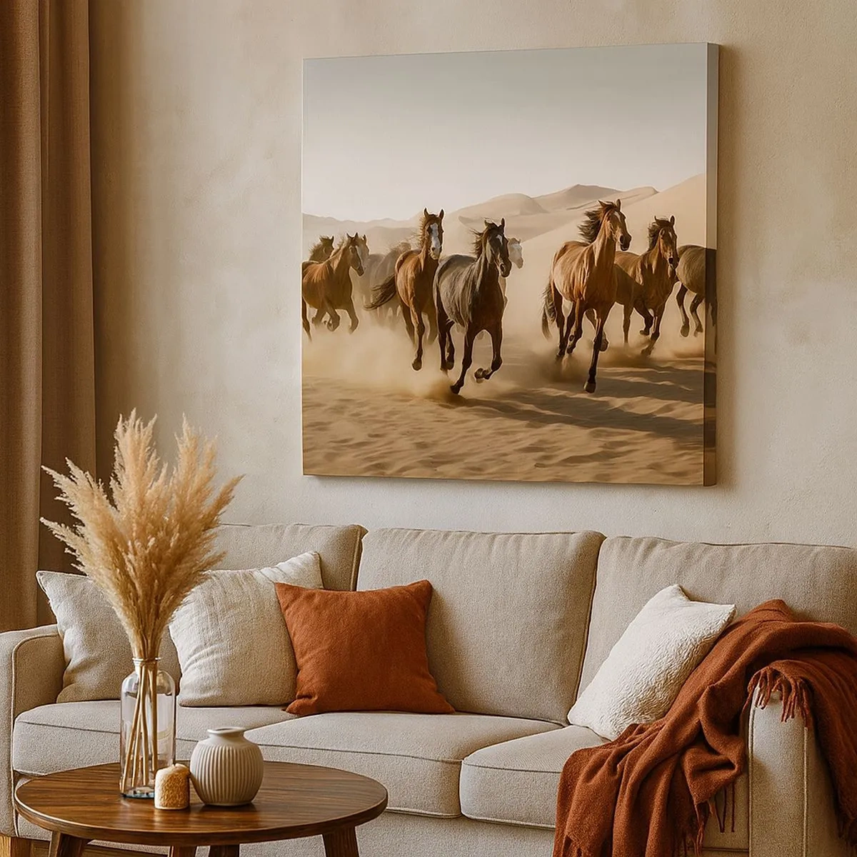 Tablou pe pânză - Liberi ca vântul - 30x30 cm