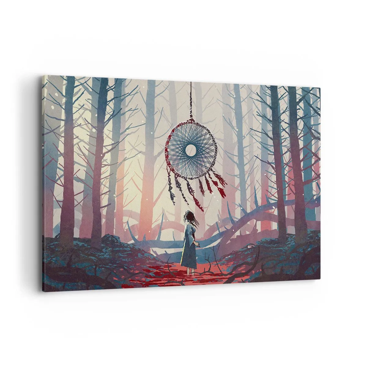 Tablou pe pânză - Ritualul secret al fericirii - 120x80 cm