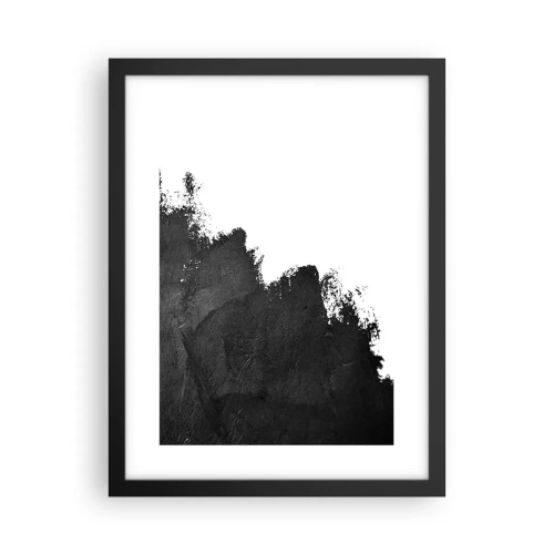 Poster în ramă neagră - Elemente: pământ - 30x40 cm