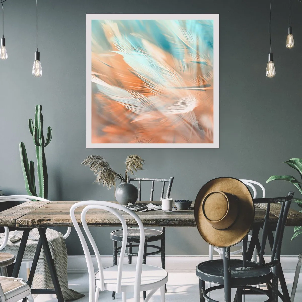 Poster - În țara blândeții - 30x30 cm