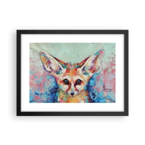 Poster în ramă neagră - Sunteți gata pentru mine? - 40x30 cm