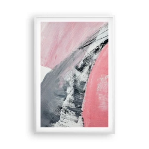 Poster în ramă albă - Compoziție adaptată - 61x91 cm