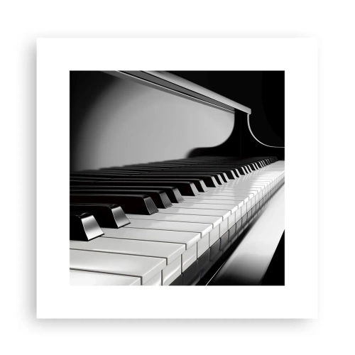 Poster - Armonia formelor și a culorilor - 30x30 cm