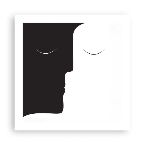 Poster - Unitatea contrariilor - 50x50 cm