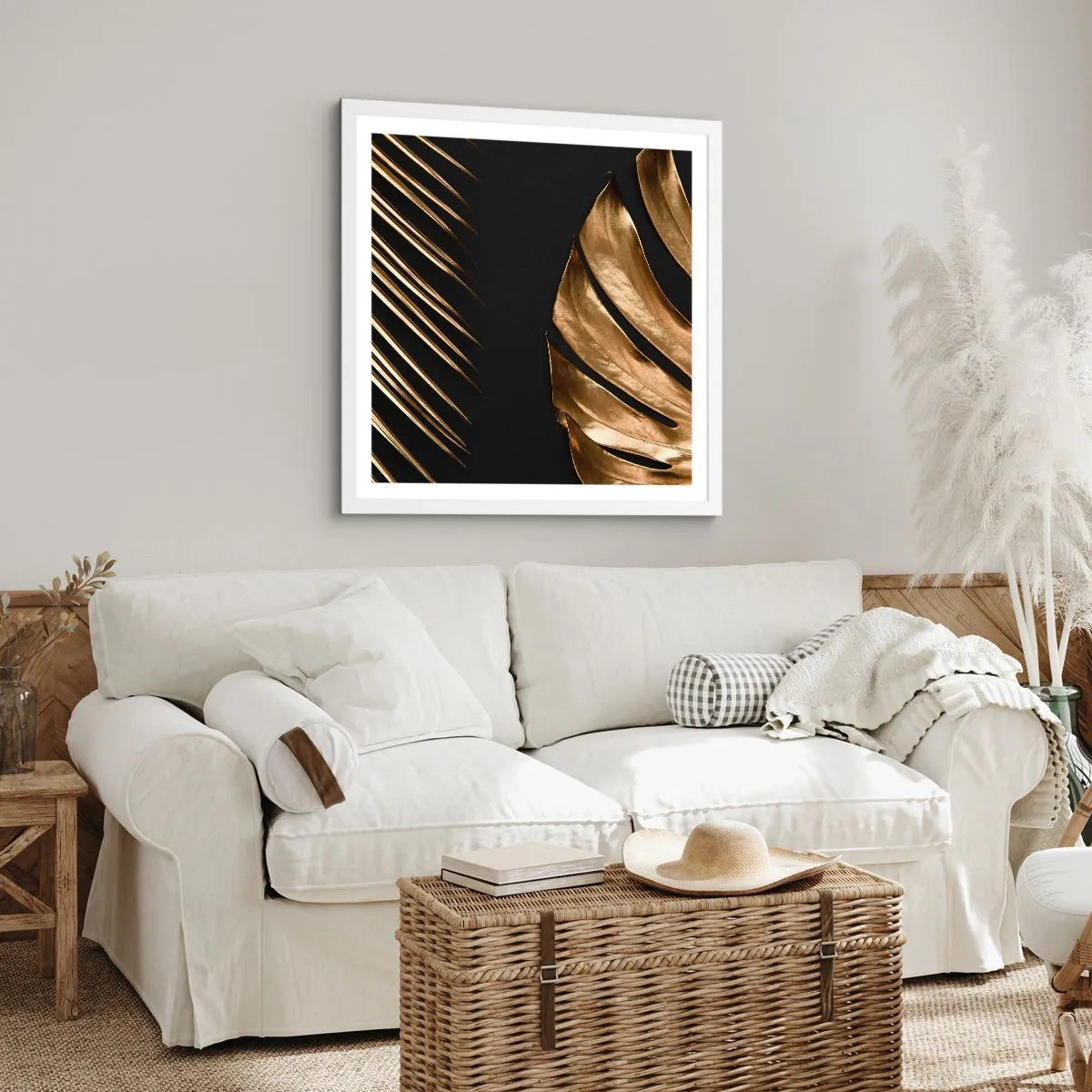 Poster în ramă albă - Diferite și la fel de scumpe - 60x60 cm