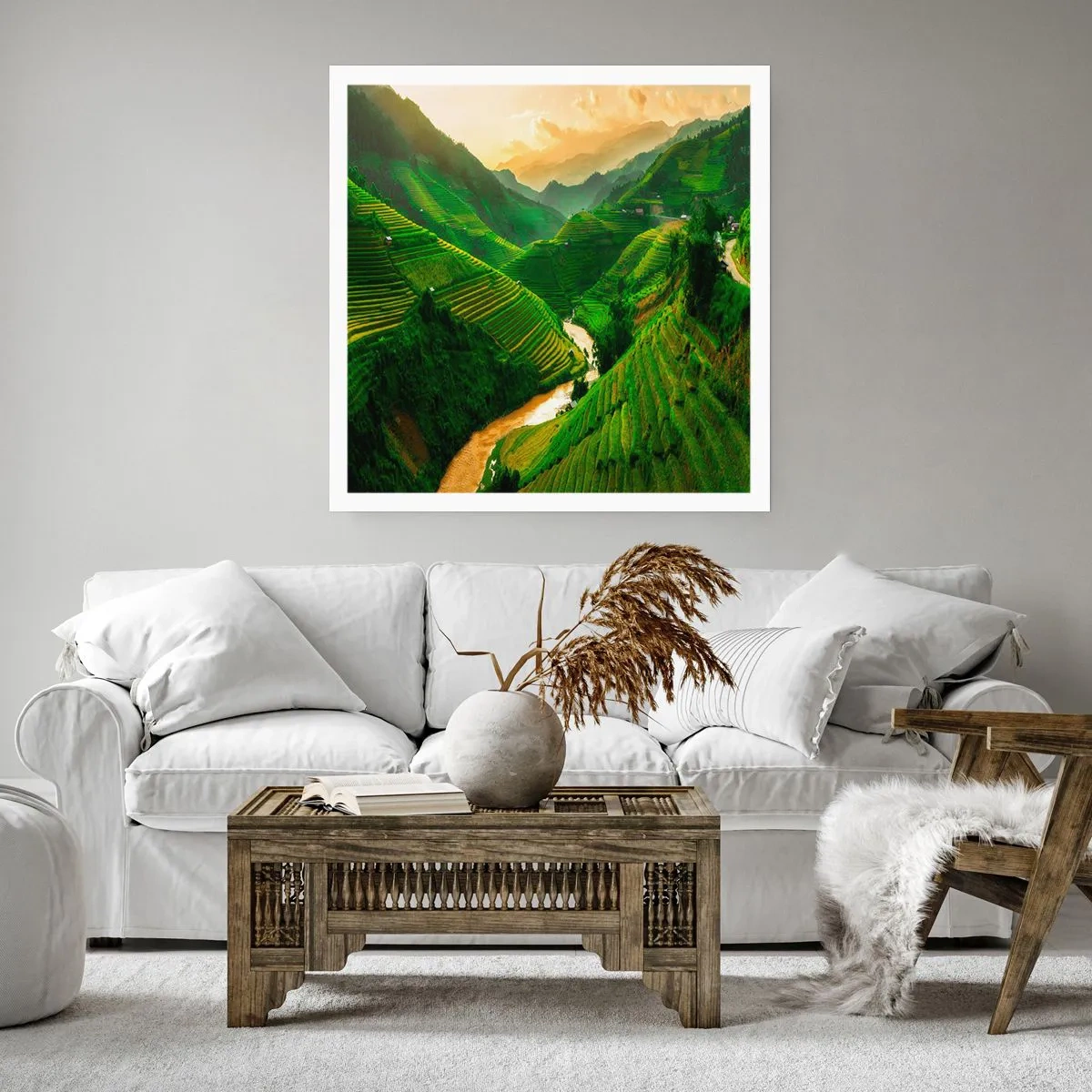 Poster - Valea vietnameză - 60x60 cm