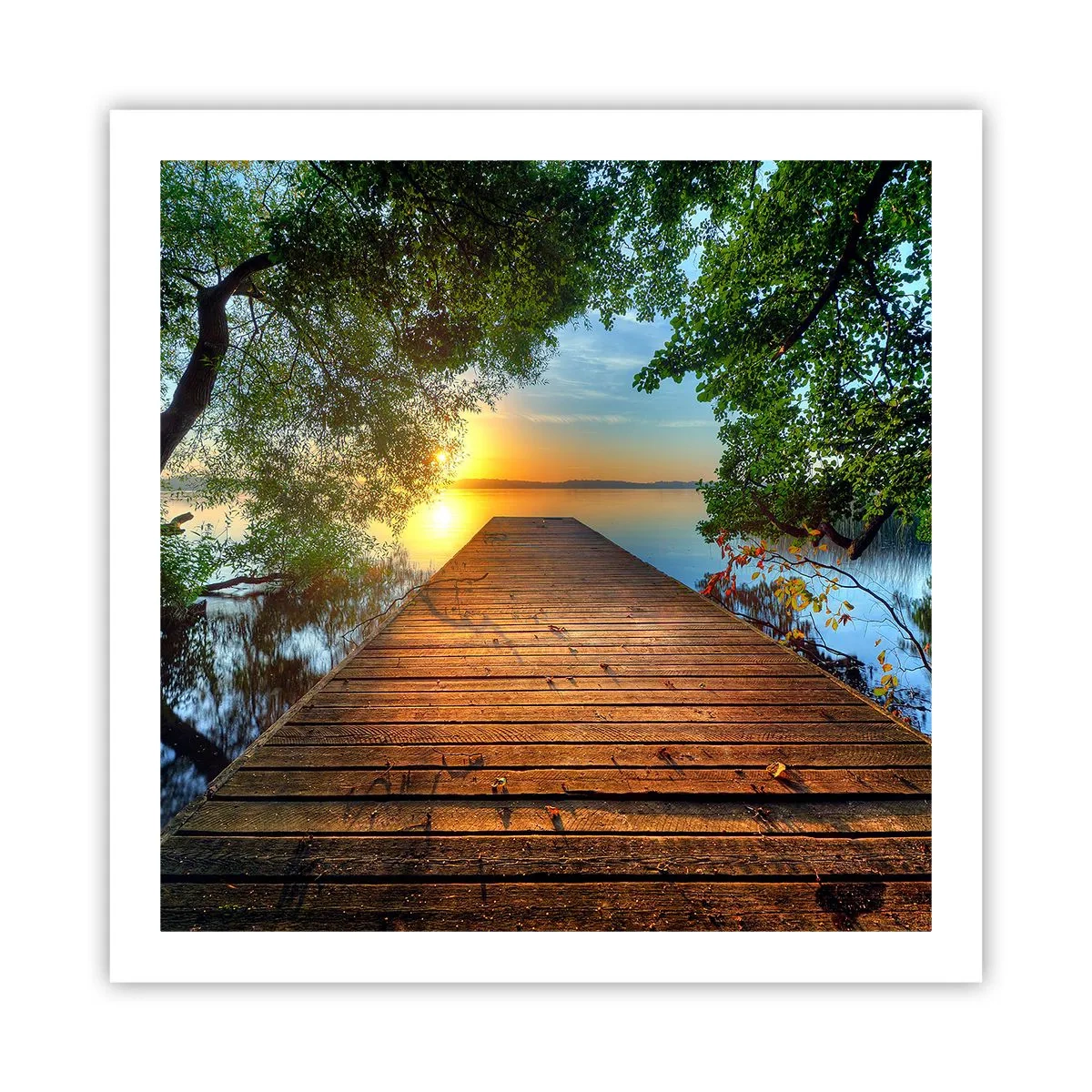 Poster - Nu te grăbi, stai jos - 60x60 cm