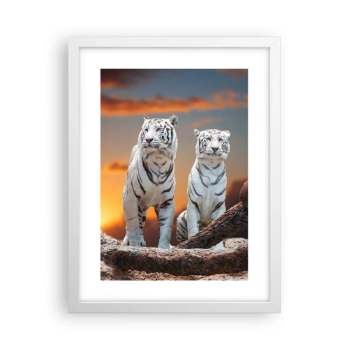 Poster în ramă albă - La fel ca în Narnia - 30x40 cm