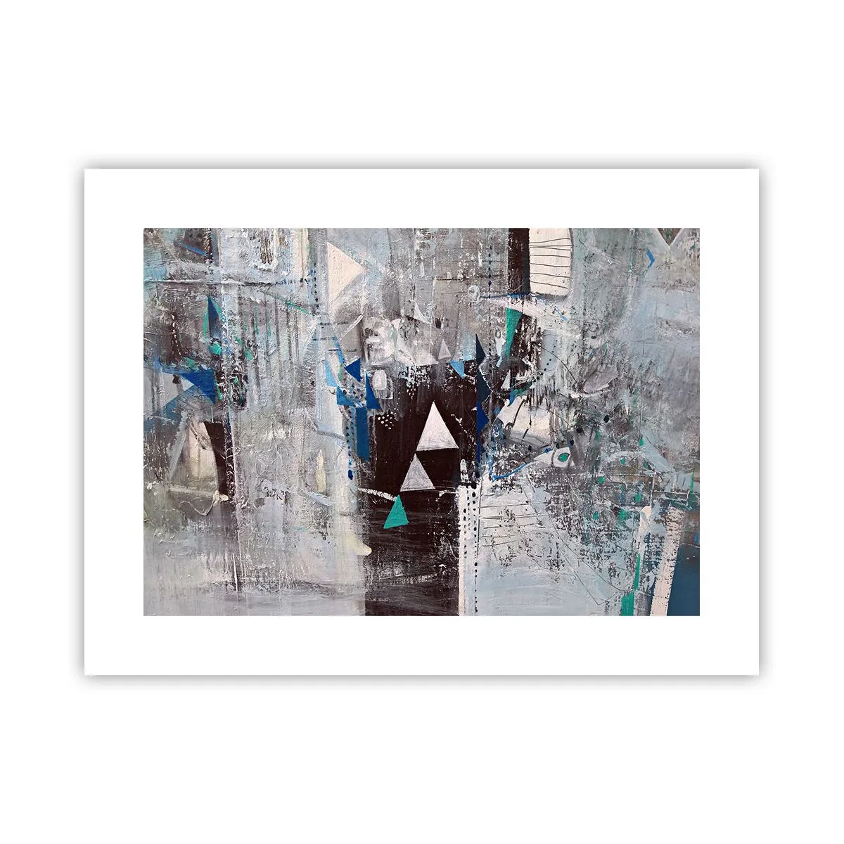 Poster - Ordinea superioară a triunghiurilor - 40x30 cm