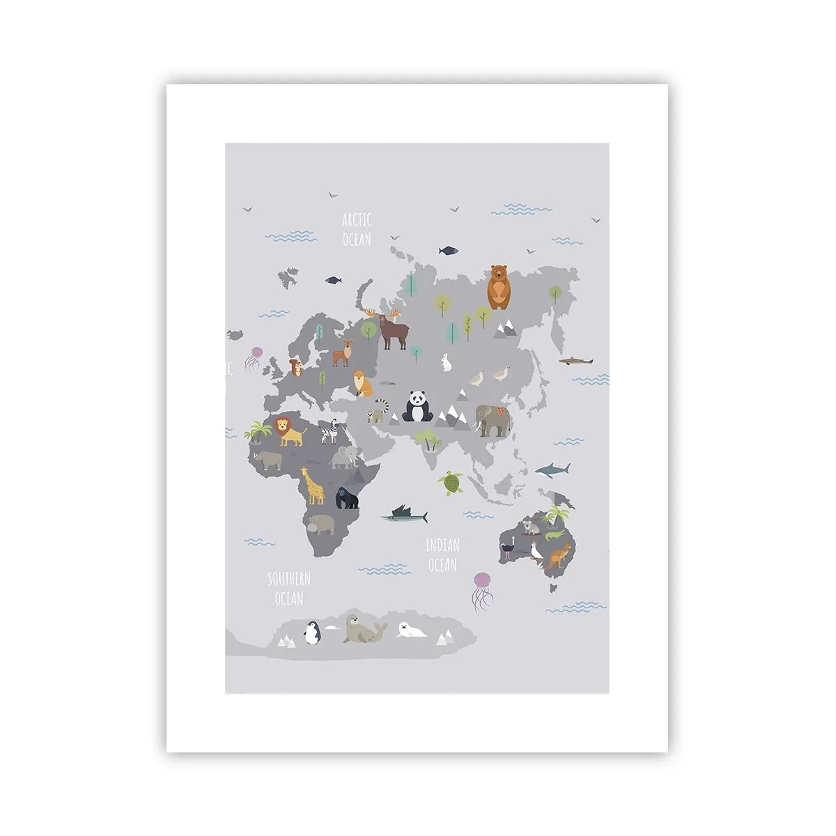 Poster - Spune-mi de unde ești... - 30x40 cm
