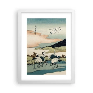 Poster în ramă albă - În mod japonez - 30x40 cm