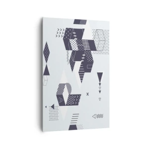 Tablou pe pânză - În sufletul matematicii - 80x120 cm