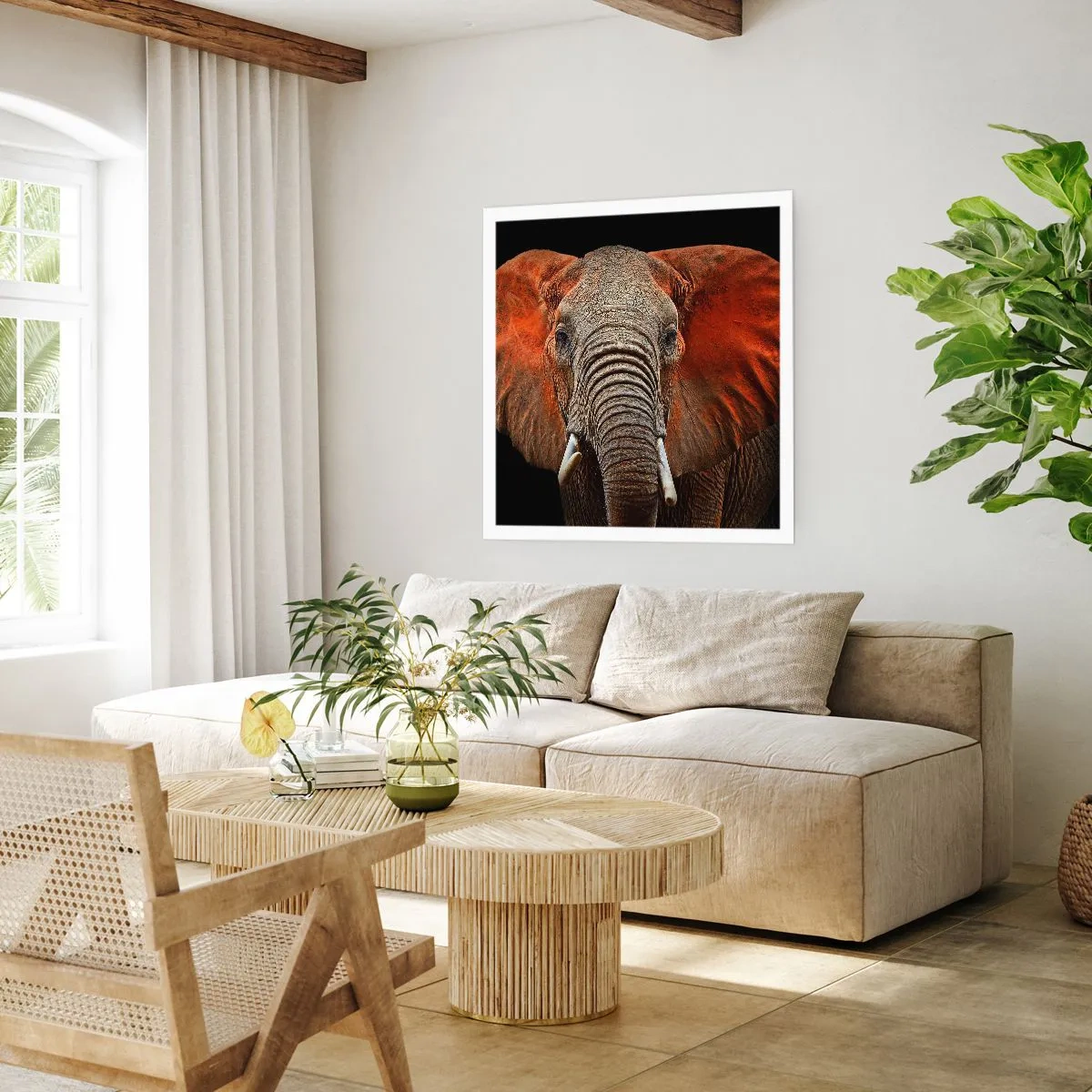 Poster - Sunt sălbatic, și tu? - 40x40 cm