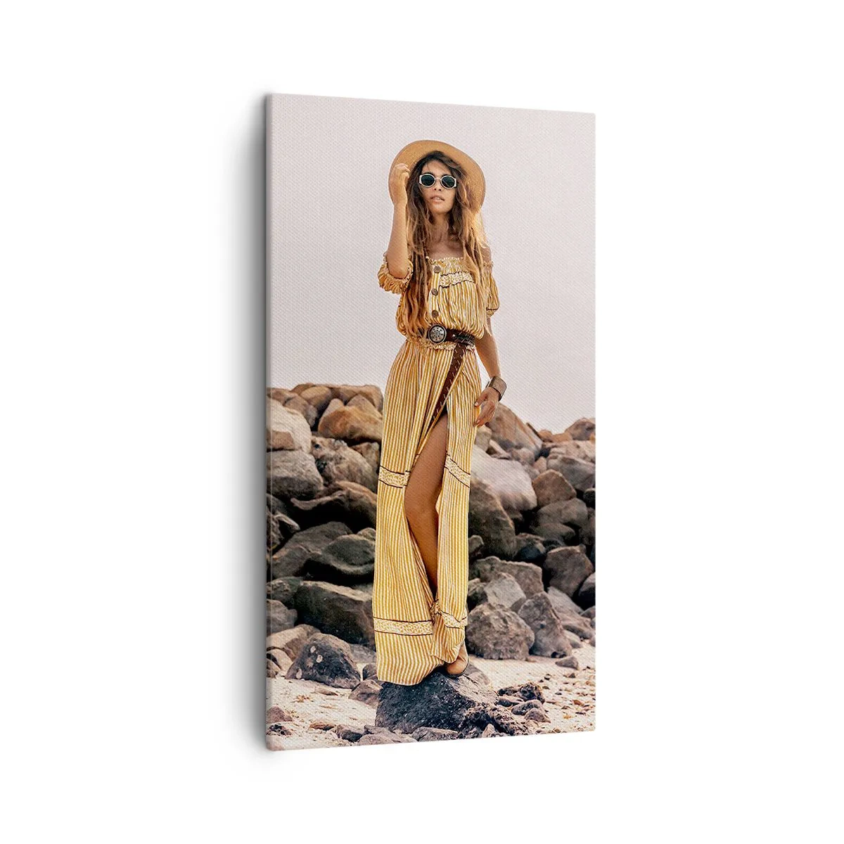 Tablou pe pânză - Magia pietrelor - 45x80 cm