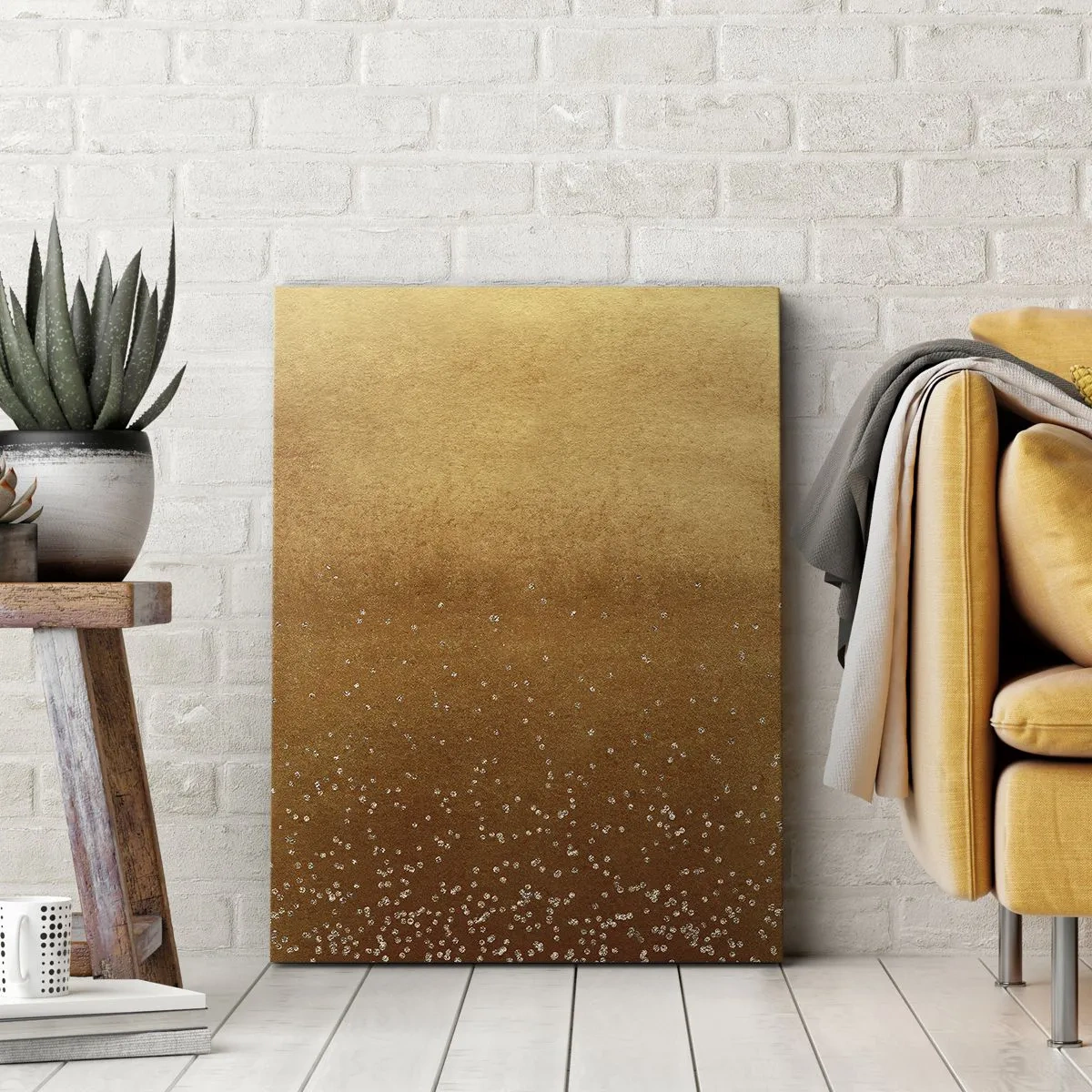 Tablou pe pânză - Nașterea luminii - 45x80 cm