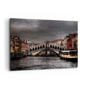 Tablou pe pânză - Promisiunea unei seri venețiene - 120x80 cm