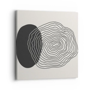 Tablou pe pânză - Persistență și vibrațiile - 40x40 cm