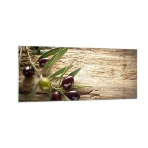 Tablou pe sticlă - Direct din natură - 100x40 cm