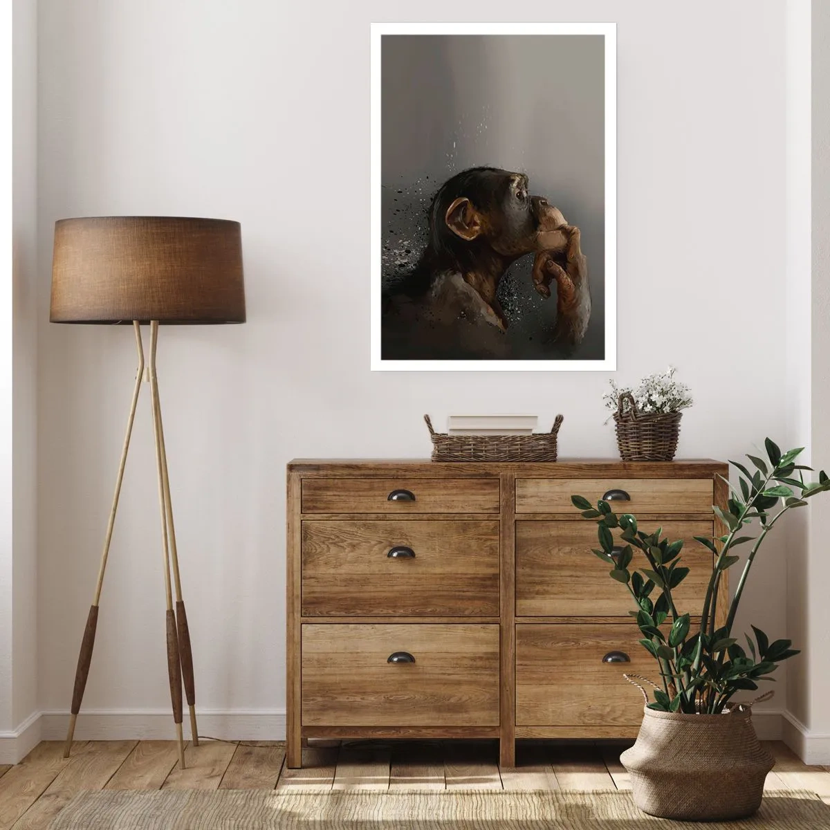 Poster - Cu siguranță, gânditorul - 70x100 cm