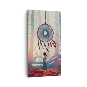 Tablou pe pânză - Ritualul secret al fericirii - 55x100 cm