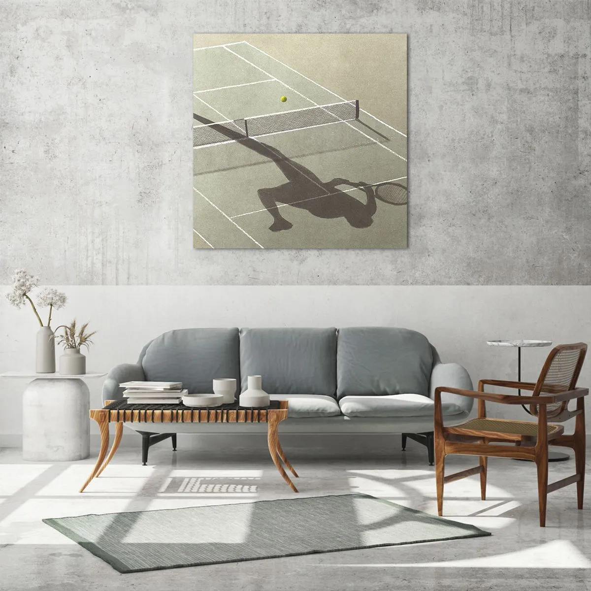 Tablou pe sticlă - Învinge-te pe tine însuți - 60x60 cm