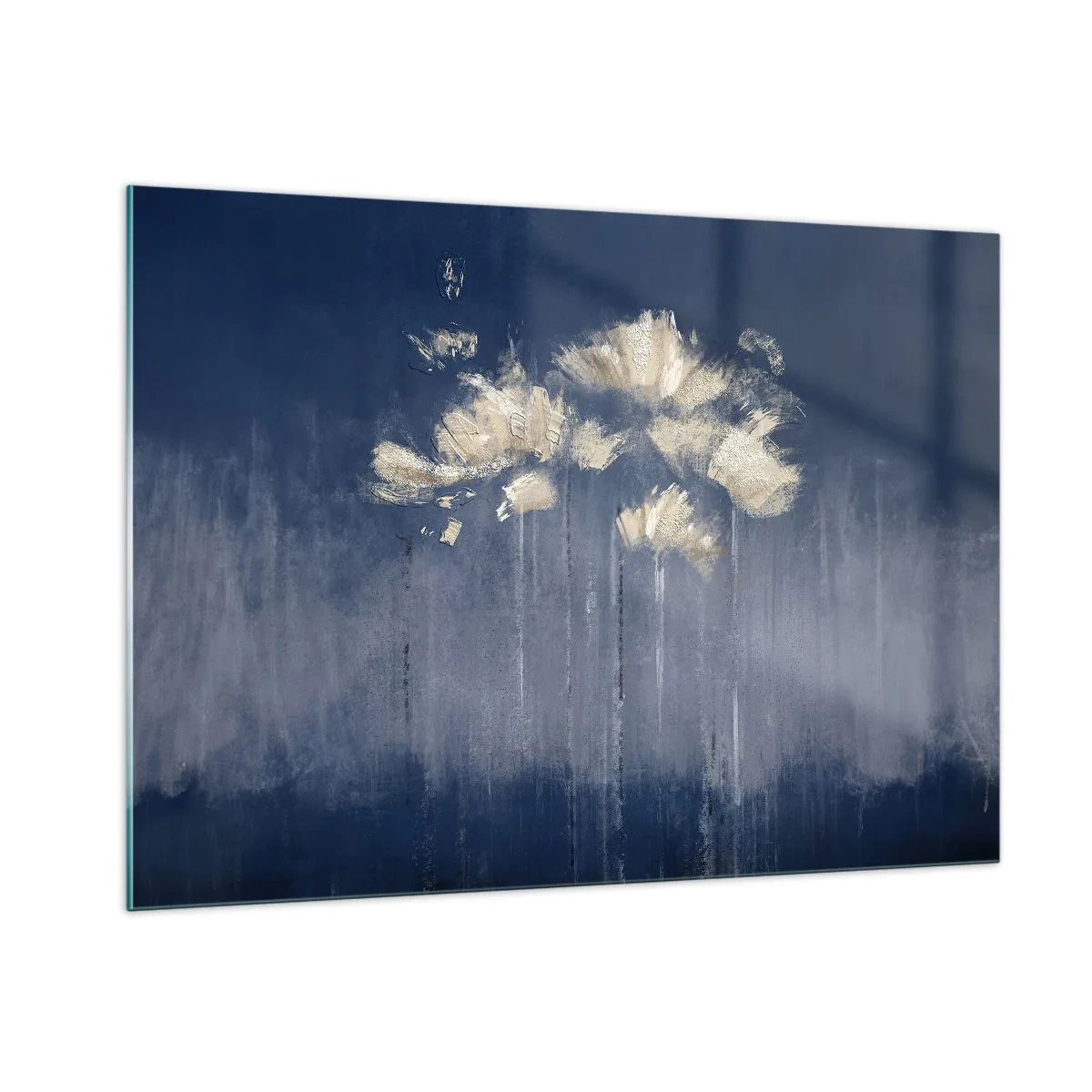 Tablou pe sticlă - Ca petalele în vânt - 100x70 cm