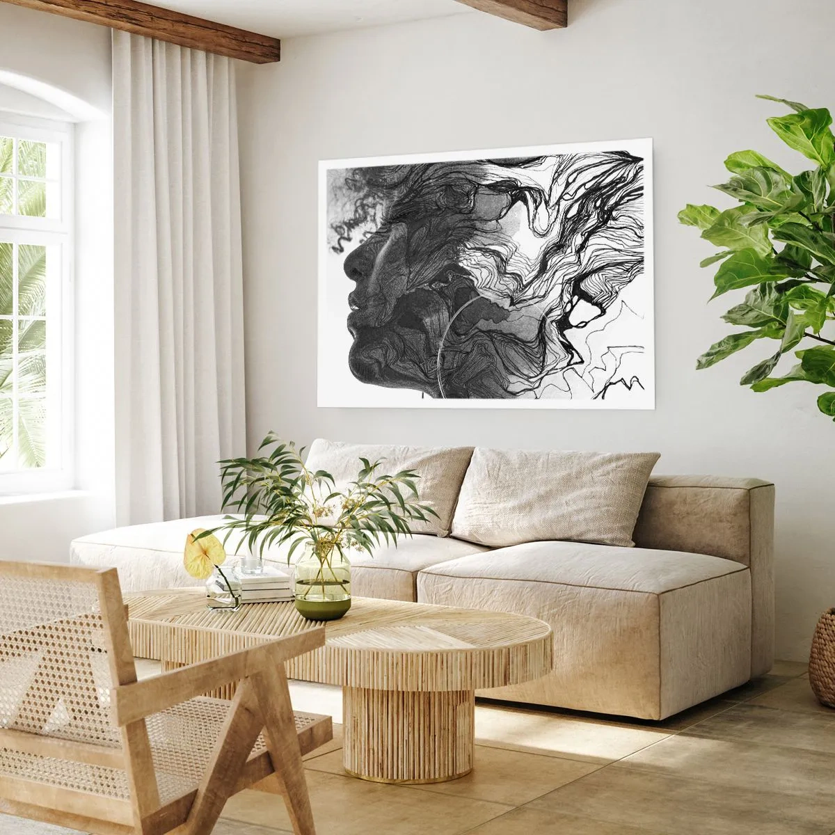 Poster - Încurcată în vise - 40x30 cm