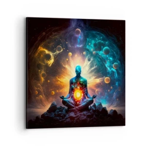 Tablou pe pânză - Liniște cosmică - 70x70 cm
