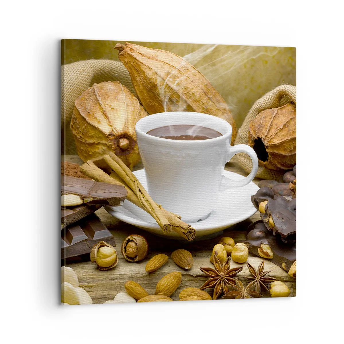 Tablou pe pânză - Pentru amatorii de senzații tari - 60x60 cm