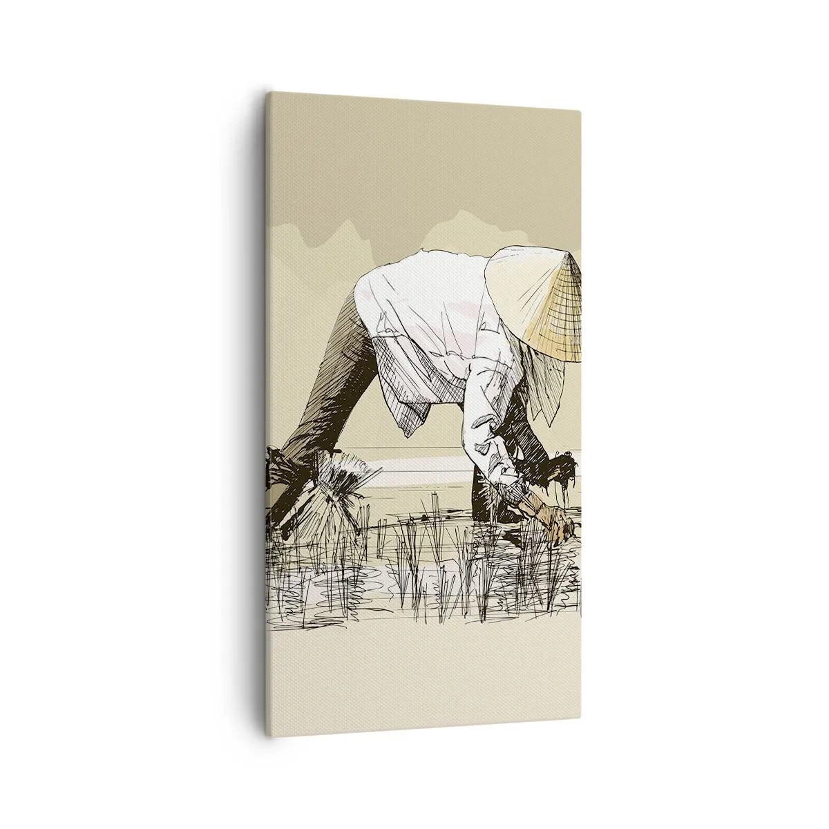 Tablou pe pânză - O recoltă reușită - 55x100 cm