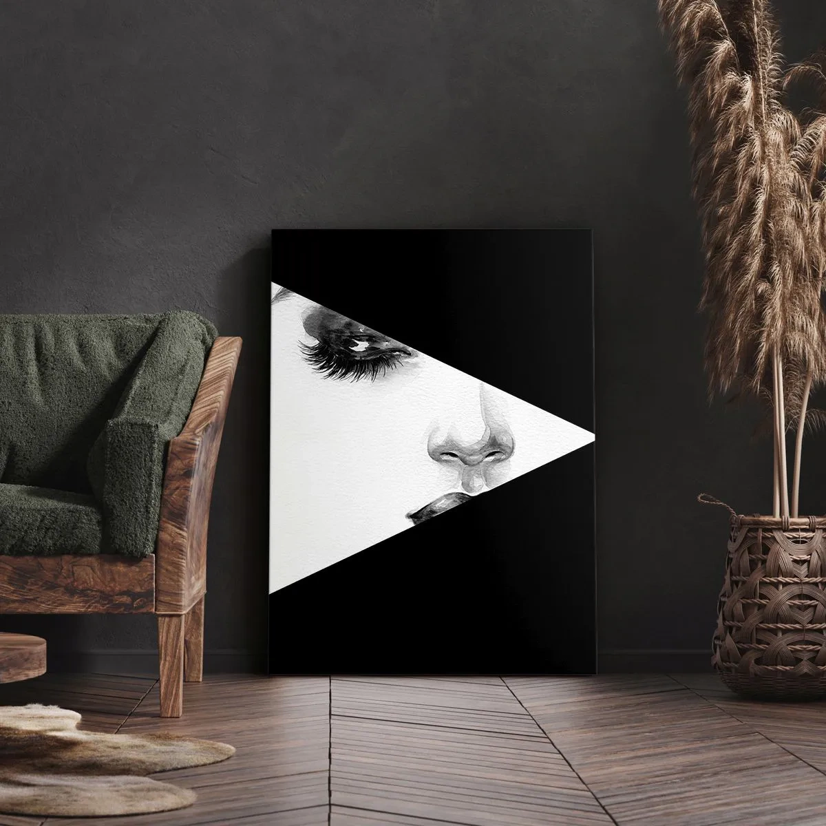 Tablou pe pânză - Mereu nedescoperită - 55x100 cm