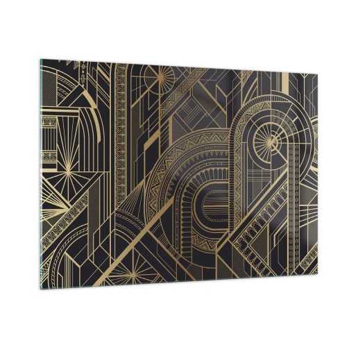 Tablou pe sticlă - Concepte, idei, planuri - 100x70 cm