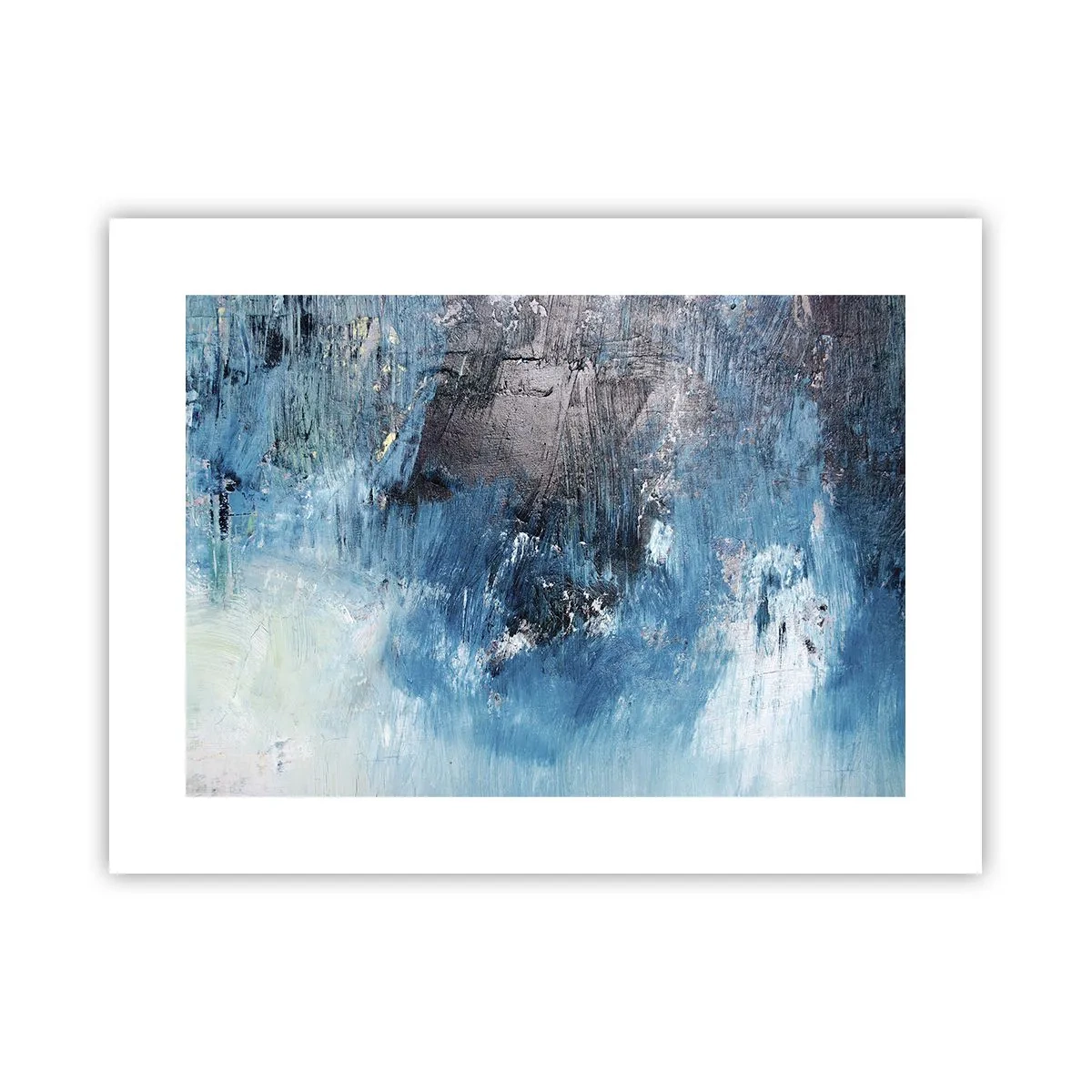 Poster - Rapsodie albastră - 40x30 cm