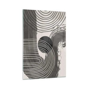 Tablou pe sticlă - Ovalul câștigă - 80x120 cm