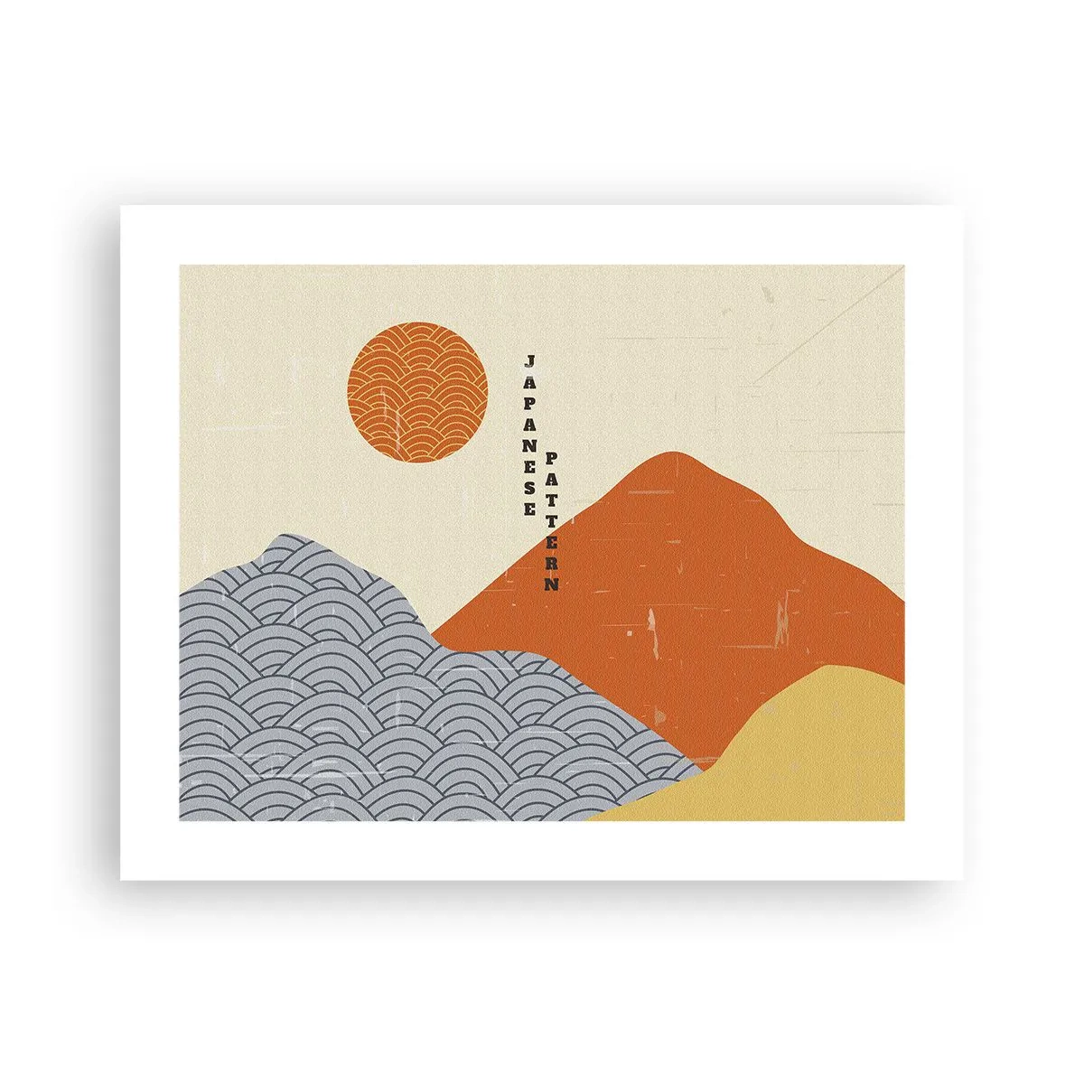 Poster - În stil japonez - 50x40 cm