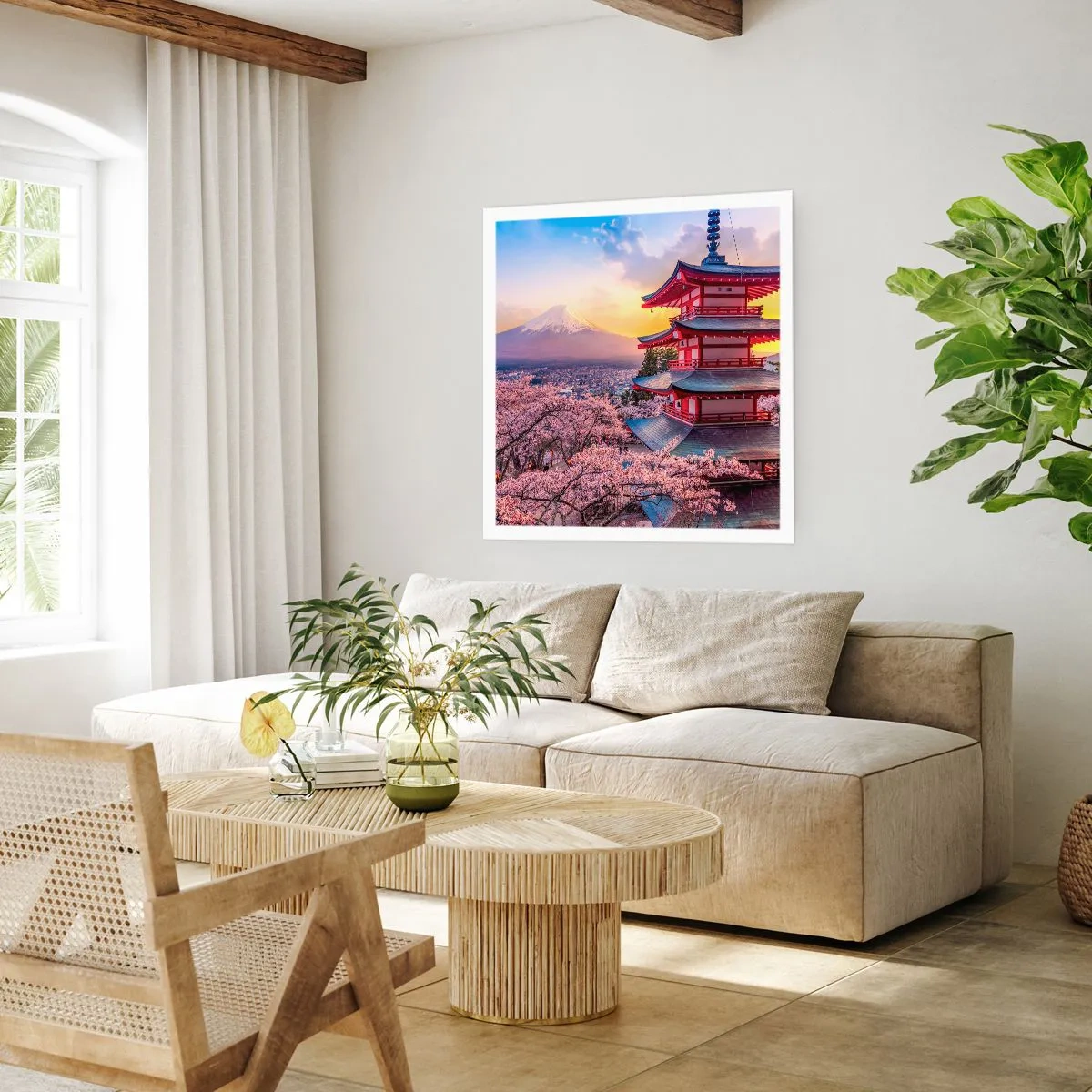 Poster - Esența spiritului japonez - 30x30 cm