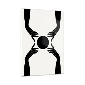 Tablou pe sticlă - Semnul secret - 50x70 cm